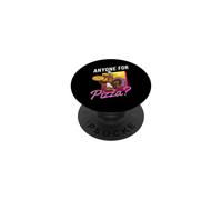 Funny Thanksgiving Turkey Pizza Anyone For Pizza Italian Eat PopSockets Adhesive PopGrip