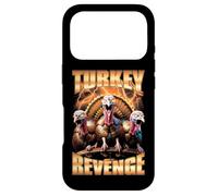 Funny Thanksgiving Turkey Revenge Vintage Bootleg Rap Case for iPhone 17 Pro