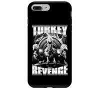 Funny Thanksgiving Turkey Revenge Vintage Bootleg Rap Case for iPhone 7 Plus/8 Plus