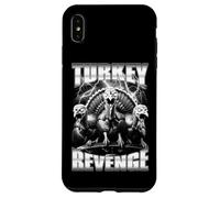 Funny Thanksgiving Turkey Revenge Vintage Bootleg Rap Case for iPhone XS Max
