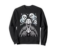 Funny Thanksgiving Tutkey and Halloween Ghosts Sweatshirt