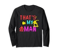 Funny That's My Man Gen Alpha Slang Video Games Long Sleeve T-Shirt