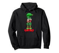 Funny The 67 Elf Ironic Six Seven Christmas Outfit Meme Pullover Hoodie