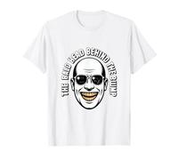 Funny The Bald Head Behind The Bump Dad to Be T-Shirt