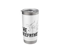 Funny The Beefather Beekeeper Beekeeping Honey Bees Stainless Steel Insulated Tumbler