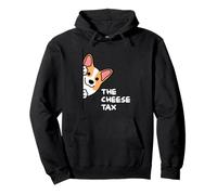 Funny The Cheese Tax Cute Corgi Pet Dog Pullover Hoodie