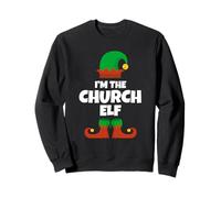 Funny The Church Elf Christmas Xmas Volunteer Member Sweatshirt