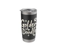 Funny The Dood Goldendoodle - Doodle Mom & Dood Dad Stainless Steel Insulated Tumbler
