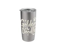 Funny The Dood Goldendoodle - Doodle Mom & Dood Dad Stainless Steel Insulated Tumbler