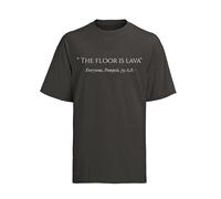 Funny The Floor is Lava Pompeii History Quote Joke Novelty T Shirt Gift Idea Black / 2XL