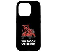 Funny The Hook Whisperer Tow Truck Driver Case for iPhone 15 Pro