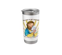 Funny The Lord is My Shepherd I Need Constant Supervision Stainless Steel Insulated Tumbler