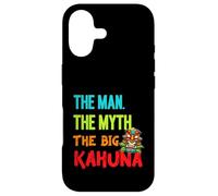 Funny The Man The Myth The Big Kahuna Men's Tiki Fishing Case for iPhone 17