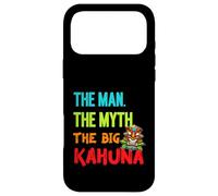Funny The Man The Myth The Big Kahuna Men's Tiki Fishing Case for iPhone 17 Pro Max