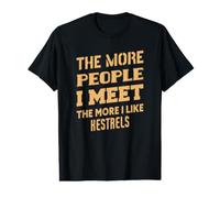 Funny The More I Like Kestrels Value Graphic T-Shirt