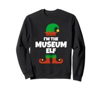 Funny The Museum Elf Christmas Xmas Sweatshirt