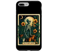 Funny The Plant Lover Halloween Skeleton Matching Party Lazy Case for iPhone 7 Plus/8 Plus