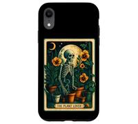 Funny The Plant Lover Halloween Skeleton Matching Party Lazy Case for iPhone XR