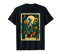 Funny The Plant Lover Halloween Skeleton Matching Party Lazy T-Shirt