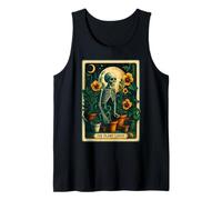 Funny The Plant Lover Halloween Skeleton Matching Party Lazy Tank Top