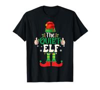 Funny The Quiet Elf Group Matching Family Christmas 2025 T-Shirt