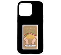 Funny The Taco Tarot Card Taco Mexican Food Lover Case for iPhone 15 Pro Max