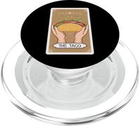 Funny The Taco Tarot Card Taco Mexican Food Lover PopSockets PopGrip for MagSafe