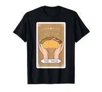 Funny The Taco Tarot Card Taco Mexican Food Lover T-Shirt