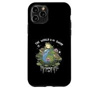 Funny The World Is My Swamp Naturecore Earth Day Frog Lover Case for iPhone 11 Pro
