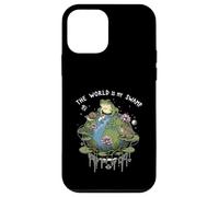 Funny The World Is My Swamp Naturecore Earth Day Frog Lover Case for iPhone 12 mini