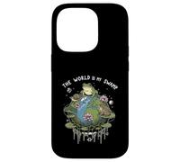 Funny The World Is My Swamp Naturecore Earth Day Frog Lover Case for iPhone 14 Pro