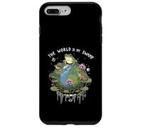 Funny The World Is My Swamp Naturecore Earth Day Frog Lover Case for iPhone 7 Plus/8 Plus