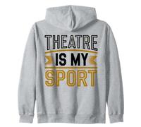 Funny Theater Actor Actress Zip Hoodie