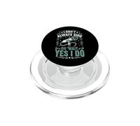 Funny Theater Quote I Don't Always Sing Oh wait yes I do PopSockets PopGrip for MagSafe