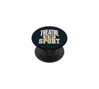 Funny Theatre Tech Backstage Crew Stagehand PopSockets Adhesive PopGrip