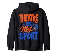 Funny Theatre Tech Week Stage Crew Backstage Zip Hoodie