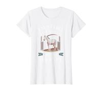 Funny Therapeutic Riding Equine Assisted Therapy Healing Value Graphic T-Shirt, Women, White, XL