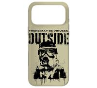 Funny There May Be Viruses Outside Hygiene Hypochondriac Case for iPhone 17 Pro Max