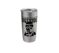 Funny There May Be Viruses Outside Hygiene Hypochondriac Stainless Steel Insulated Tumbler