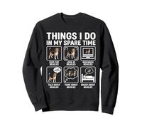 Funny Things I do in my Spare Time Beagle Dog Sweatshirt