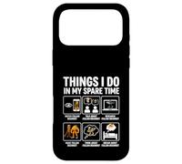 Funny Things I do in my Spare Time Italian Brainrot Meme Case for iPhone 17 Pro Max