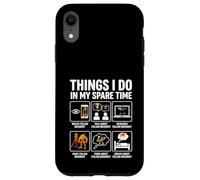 Funny Things I do in my Spare Time Italian Brainrot Meme Case for iPhone XR