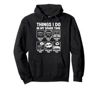 Funny Things I do in my Spare Time Pig Farm Animal Pullover Hoodie