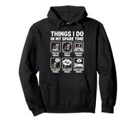 Funny Things I do in my Spare Time Yorkies Dog Owner Pullover Hoodie