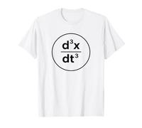 Funny Third Derivative Circle Jerk STEM Math Symbol T-Shirt
