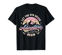 Funny Third Grade Saying Back to School Adventure Design T-Shirt