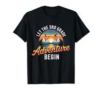 Funny Third Grade Saying Back to School Adventure Design T-Shirt