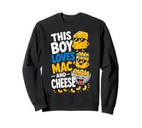 Funny This Boy Loves Mac and Cheese Sweatshirt