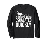 Funny This Duck Thing Long Sleeve T-Shirt