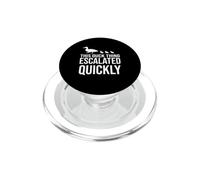 funny this duck thing PopSockets PopGrip for MagSafe